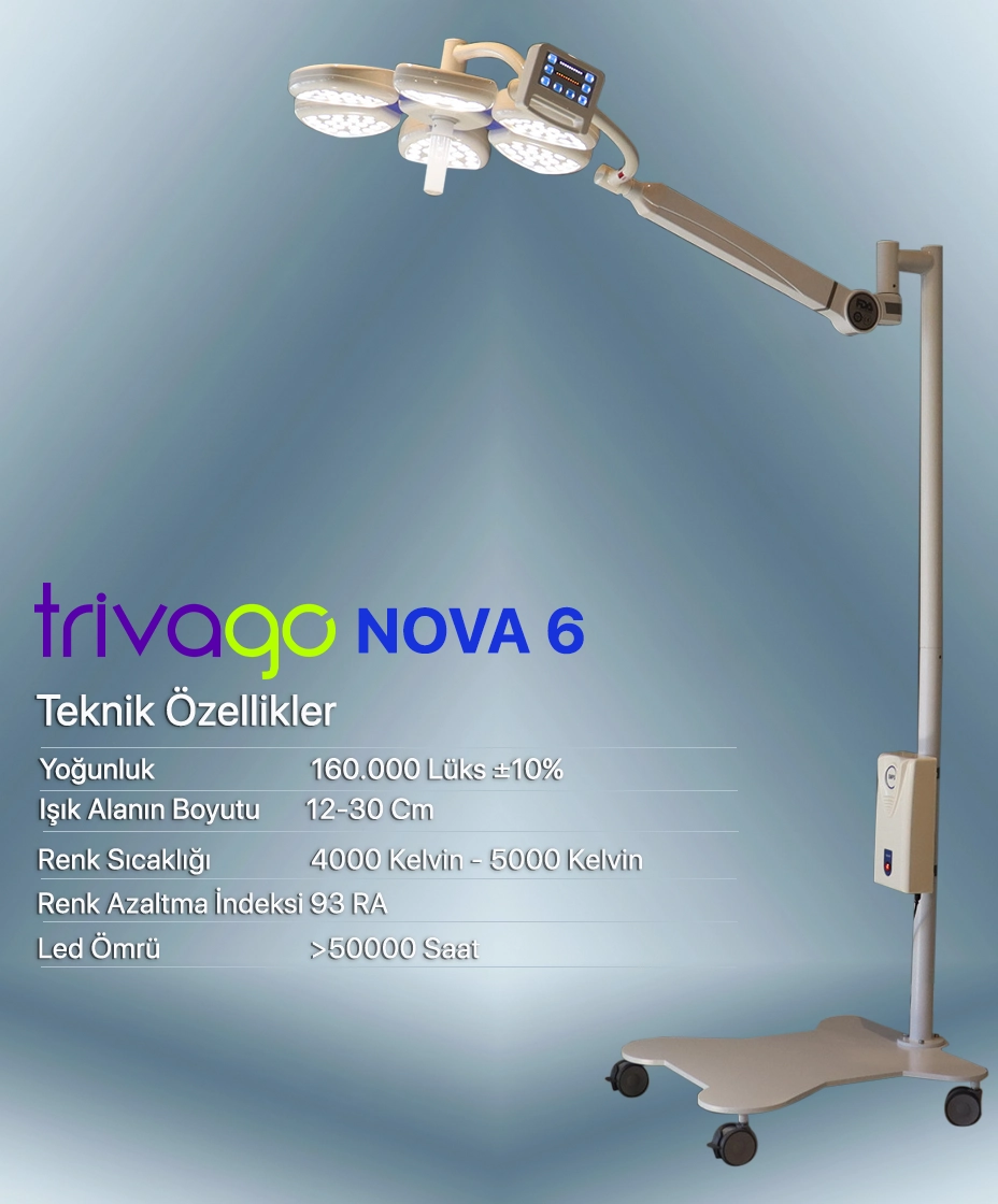        Trivago NOVA 6 Ameliyat Lambası